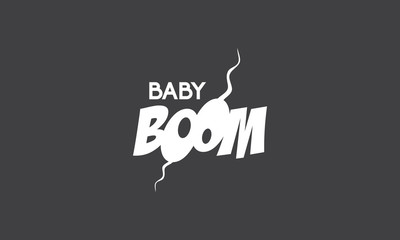 Logo concept "Baby Boom" © amerenko