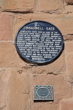 Swanswell Gate sign, Coventry.