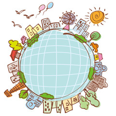 ペン 緑 地球 地球