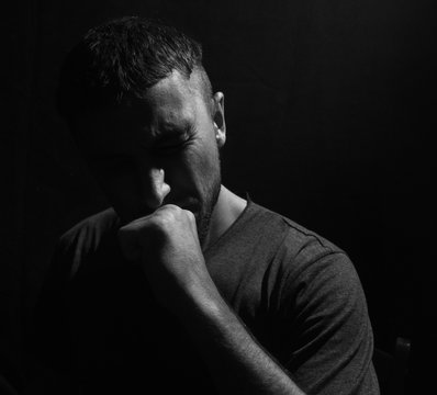 Male person silhouette