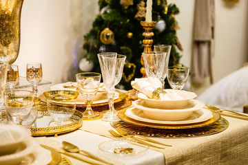 Christmas table
