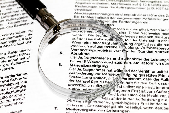 Mangelbeseitigung