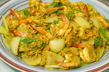 Shrimp curry