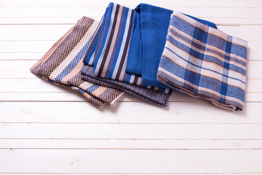 Colorful kitchen towels
