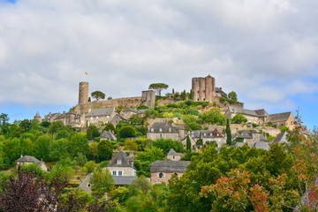 Fototapeta na wymiar château fort de turenne
