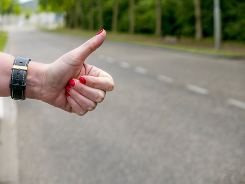 hitchhikers gesture