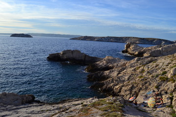 mediterranean rock island