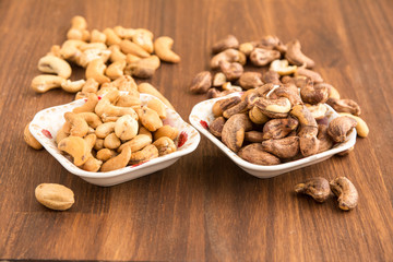 ローストしたカシューナッツ