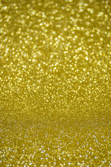 defocused abstract golden lights background