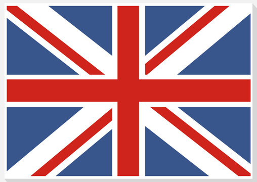 Flag of Great Britain. Official UK flag of the United Kingdom.
