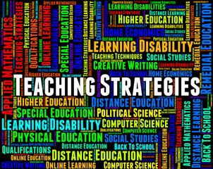 Obraz premium Teaching Strategies Means Business Strategy And Innovation