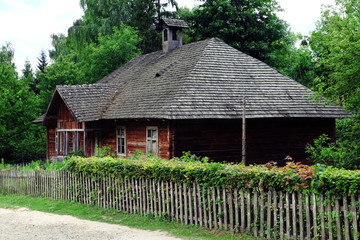 Fototapeta na wymiar Ancient traditional ukrainian school
