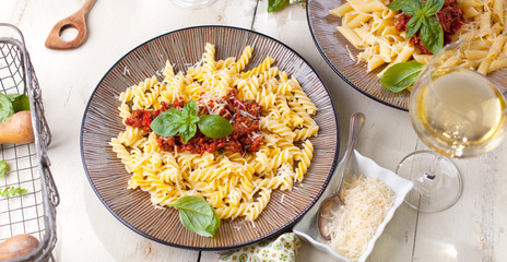 Pasta bolognese 