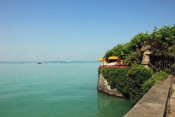 Meersburg Blick auf den Bodensee