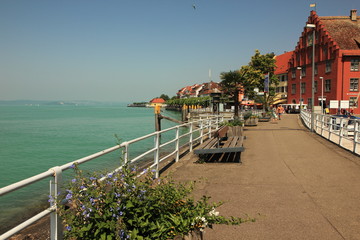 Meersburg Uferpromenade, Bodensee