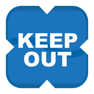 keep out icon