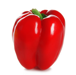 Red pepper isolated on white