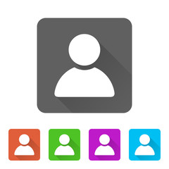 App Icon Long Shadow - 5 Colors