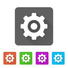 App Icon Long Shadow - 5 Colors