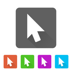 App Icon Long Shadow - 5 Colors