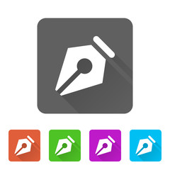 App Icon Long Shadow - 5 Colors