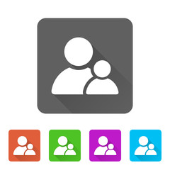 App Icon Long Shadow - 5 Colors