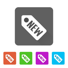 App Icon Long Shadow - 5 Colors