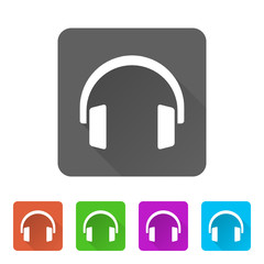 App Icon Long Shadow - 5 Colors