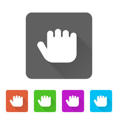 Obraz premium App Icon Long Shadow - 5 Colors