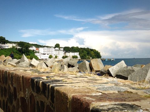 Blick vom Hafen Sassnitz