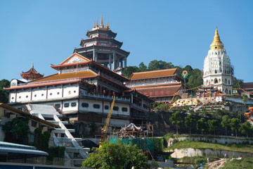 Buddhist temple Kek Lok Si in Penang, Malaysia, Georgetown