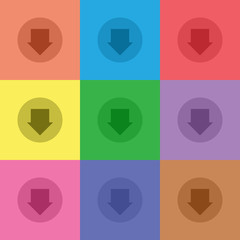 illustration of busines icon