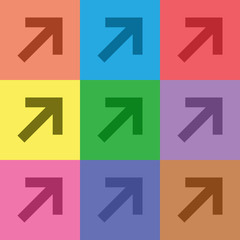 illustration of busines icon