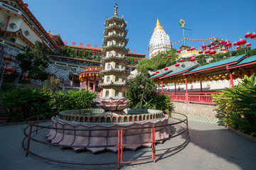 Buddhist temple Kek Lok Si in Penang, Malaysia, Georgetown