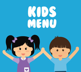 Kids Menu design 
