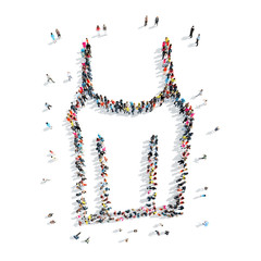 people  shape  T-shirt cartoon