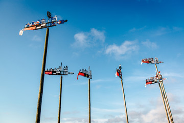Weather vane. Nida, resort town in Lithuania