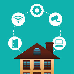 Fototapeta premium Home insurance design