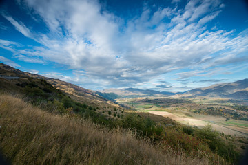 Landscape of South island, New Zealand