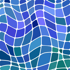 abstract vector stained-glass mosaic background