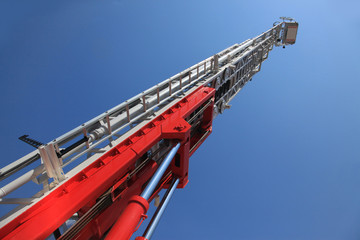A large fire ladder