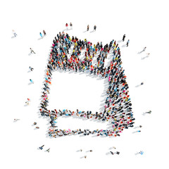 people  shape  notes cartoon