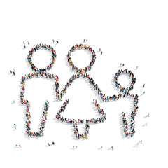 group  people  shape  family