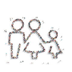 group  people  shape  family