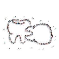 people in theshape of a tooth, dentistry.