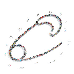 people  shape  pin clothes