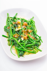 Stir-fried Chayote in dish