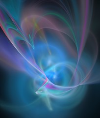 Seamless kaleidoscope texture or pattern in pastel colors