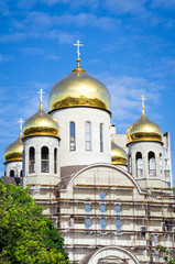 MOSCOW, RUSSIA - June 12, 2015: Church of Presentation of Mary i