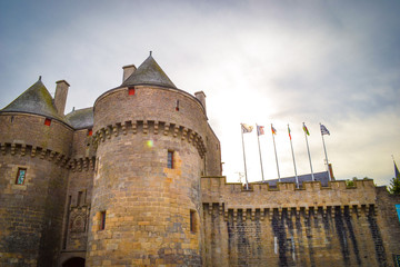 Château de Guérande - obrazy, fototapety, plakaty
